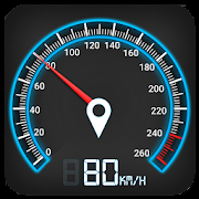 The logo of GPS Speedometer.