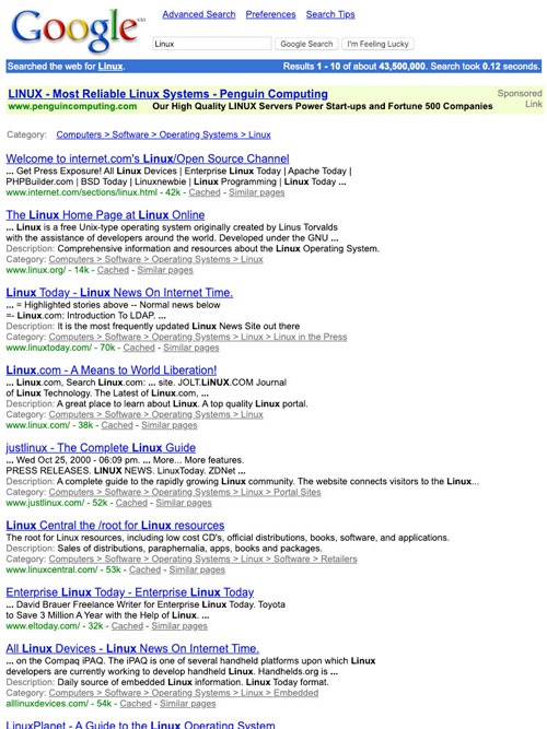 Google's Top Search Result? Surprise! It's Google – The Markup