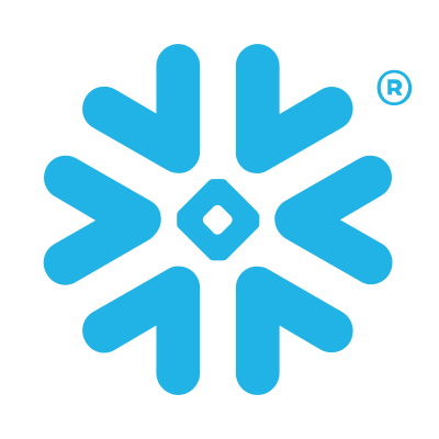 The logo of Snowflake
