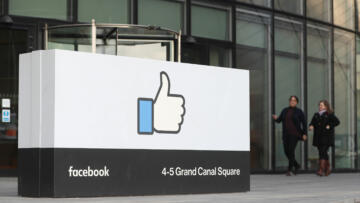 A photo of Facebook's European Headquarters in Dublin