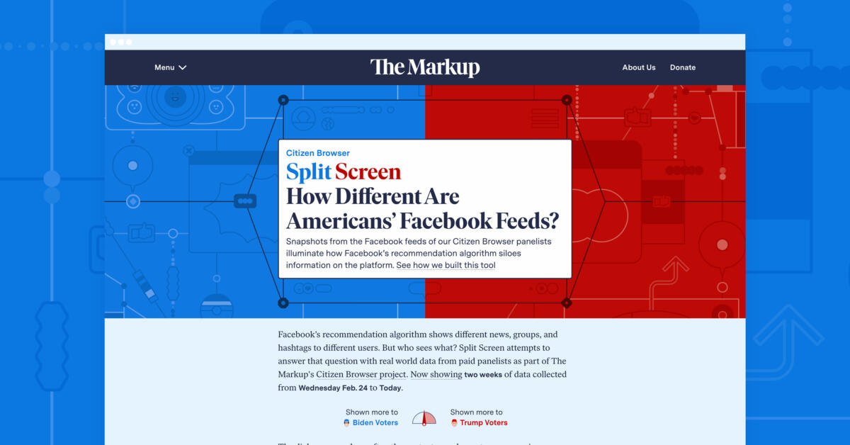 Look back appetite Leap Introducing “Split Screen” – The Markup
