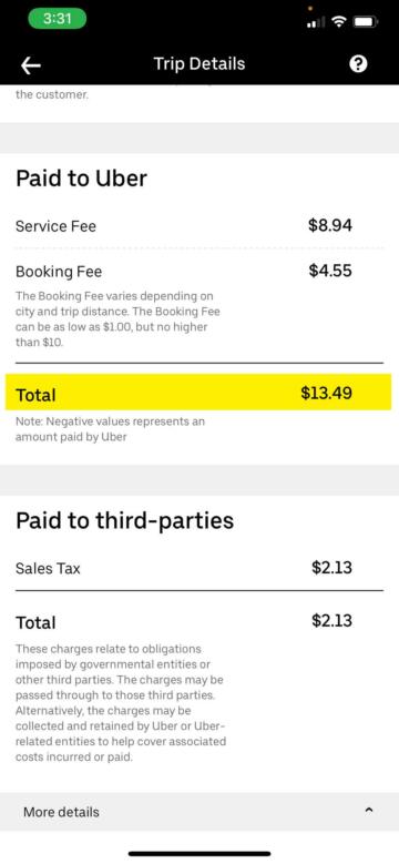 Uber Base Pay