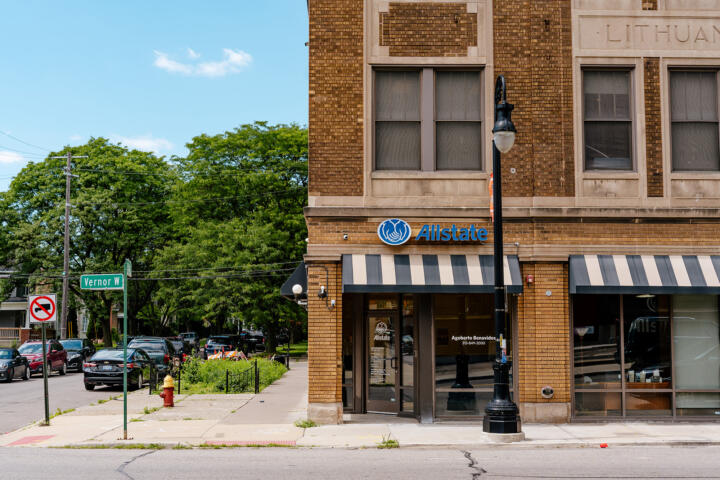 Photo of the exterior of an Allstate office in Detroit